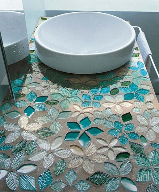 Modern mozaik csempe burkolat - Vetrovivo 12