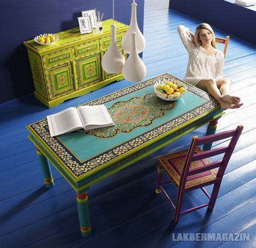 KARE Design, Ibiza kollekció - vidám, dekoratív, festett bútorok 3