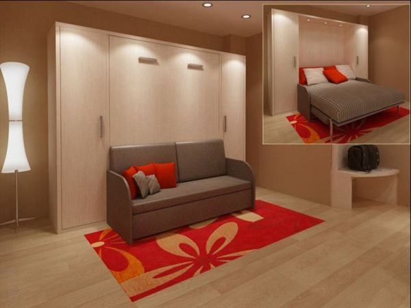 Átalakítható, helytakarékos bútorok kis lakásokba és szálláshelyekre - Mobilspazio 1