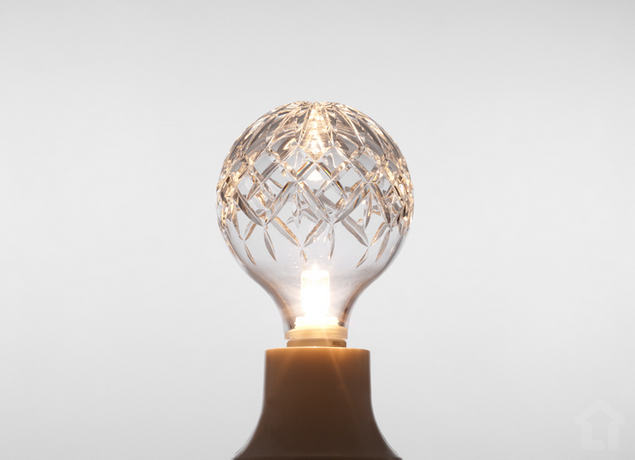 Kristály villanykörte - minimál luxus világítás - Lee Broom 2