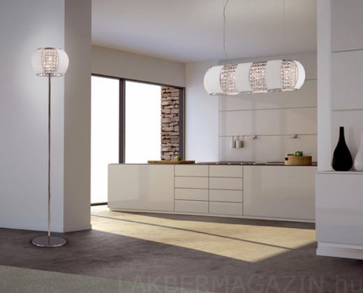 Fényűző lámpa design - szikrázó ólomkristály és luxus kivitel - RUGGIU klasszikus lámpa kollekció