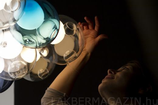 Üveggömb csillár - varázslatos lámpák a BOCCI-tól