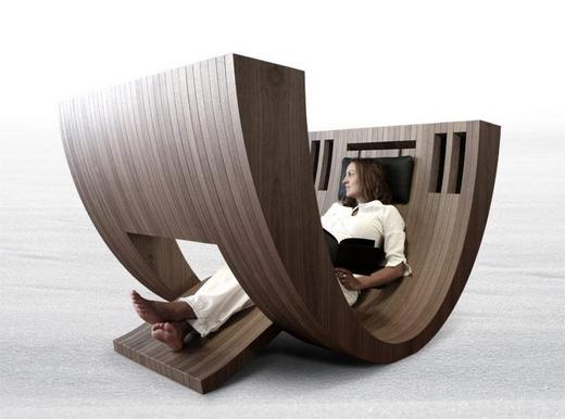 Luxus bútor vagy meditatív tér - az ideális olvasósarok - KOSHA szék