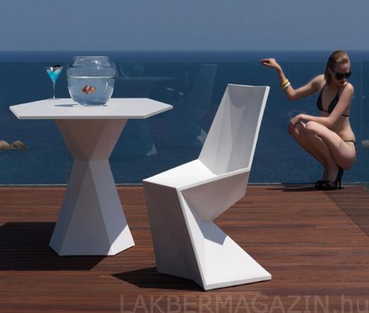 Modern kültéri - beltéri bútor a VONDOM-tól - Vertex | Karim Rashid design