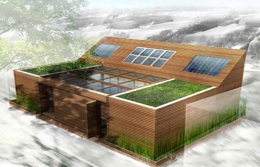 Passzívházak és a fenntartható építészet - passziv szolár ház