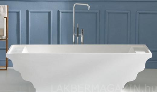 Az olasz RAPSEL design szaniter és fürdőszoba felszerelés gyártó cég Grandtour fürdőkádja modern és klasszikus egyben.