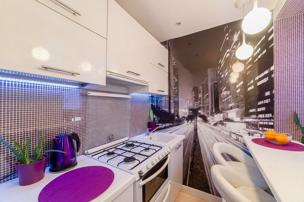 Ötletek egészen kis alapterületű lakások berendezéséhez: 20nm, világos modern dekorációval