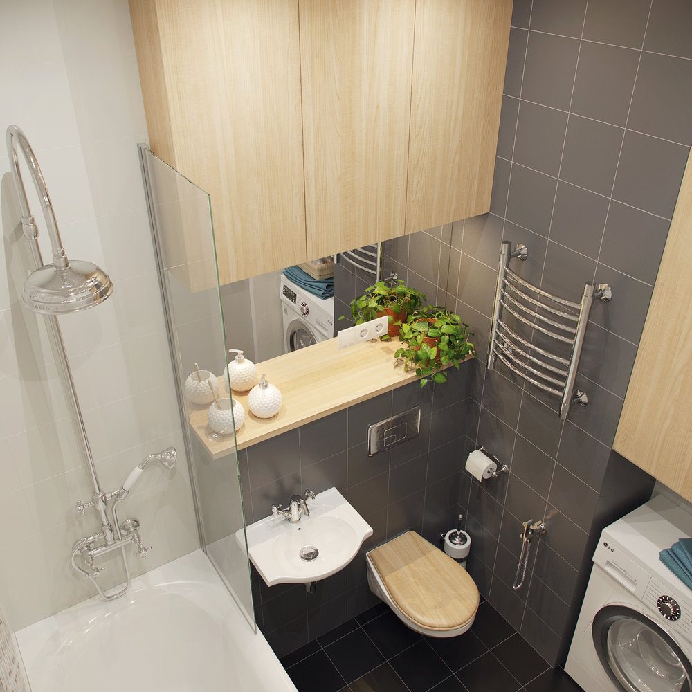 Hogyan hozd ki a legtöbbet 28m2-ből - mini lakás külön konyhával, hálófülkével, szép fürdőszobával