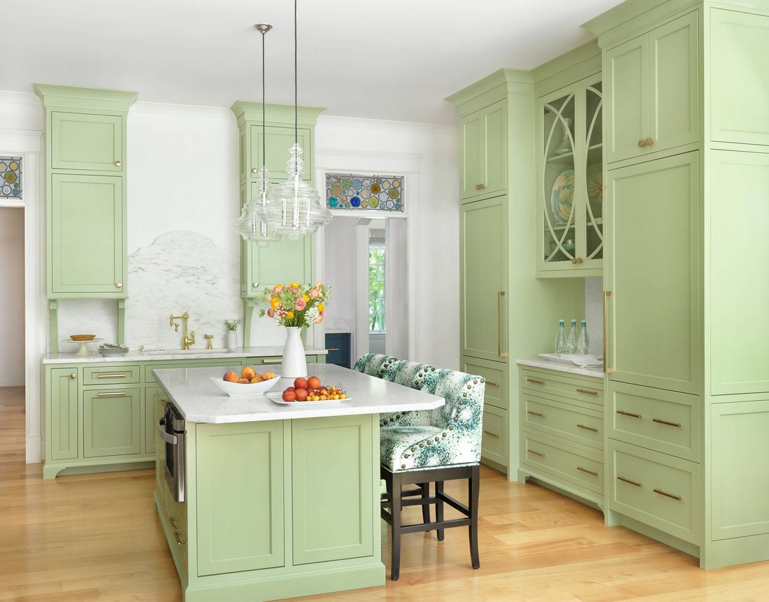 A következő konyhád színeit keresed? Ötletek konyhabútorok és dekoráció színösszeállításához