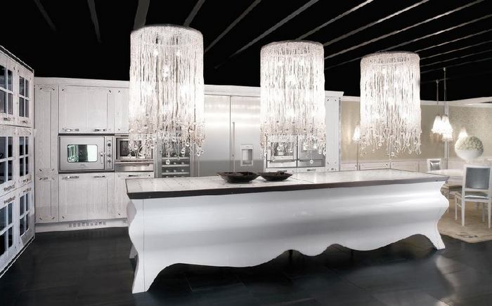Kézműves konyhabútor ultramodern részletekkel az olasz Brummel cégtől