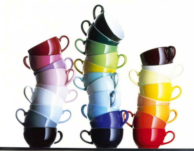 Különleges porcelán- és üvegtermékek a német DIBBERN cégtől - a Solid Color kollekció 2