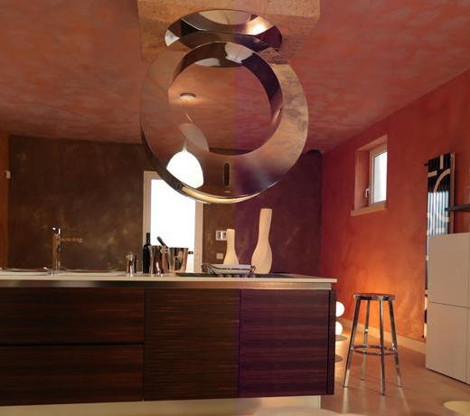 Látványos és dekoratív konyhai design páraelszívók - ELICA 01