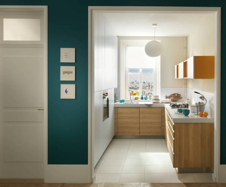 Ha van kamra a konyha közvetlen közelében vagy kamraszekrény az egyik falon - Milyen magasan legyenek a felső konyhaszekrények?