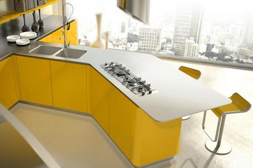 Új extravagáns konyha design az Effeti konyhabútor cégtől – A Segno és a Sinuosa modellek