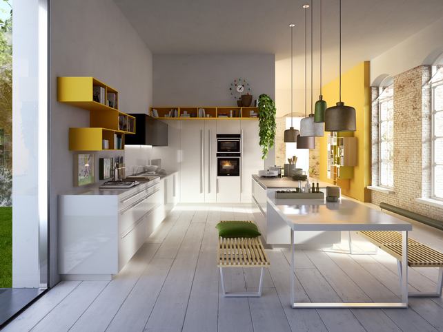 Olasz konyhabútor - modern konyha ötletek a SNAIDERO cégtől