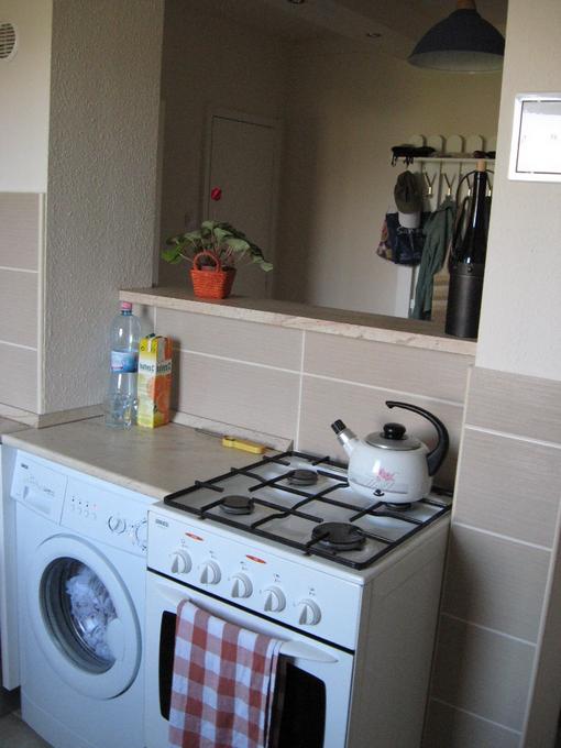 Panellakás felújítás - a mosógép kerülhet a konyhába