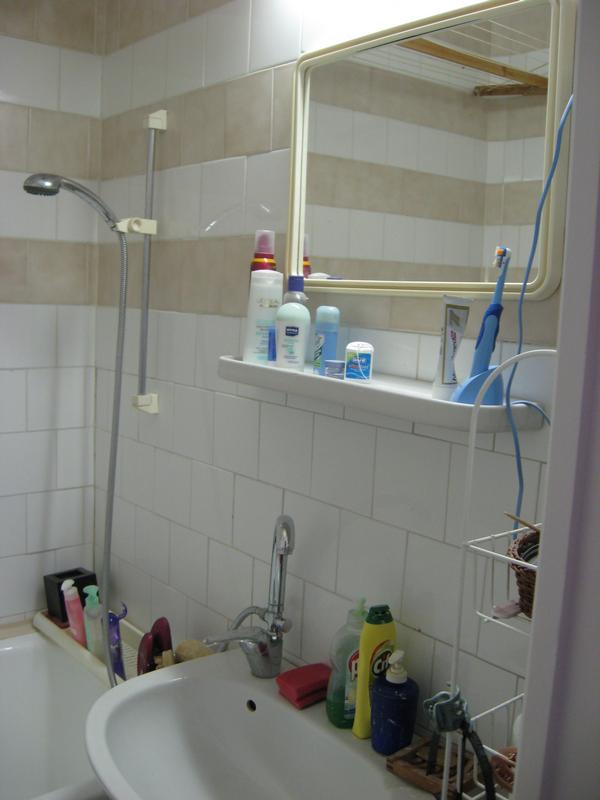 Panellakás felújítása - a fürdőszoba - ilyen volt