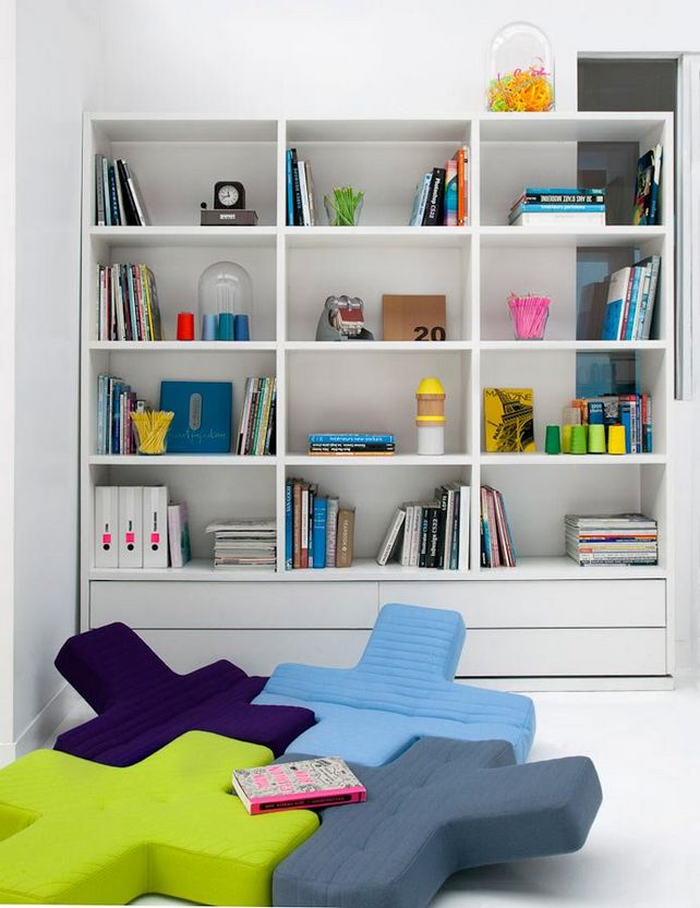 Egyedi ülőbútorok - Az élet színesben - Florence Jaffrain designer otthona