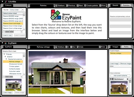 Resene Ezy Paint színező program - Lakberendező programok online és a számítógépen