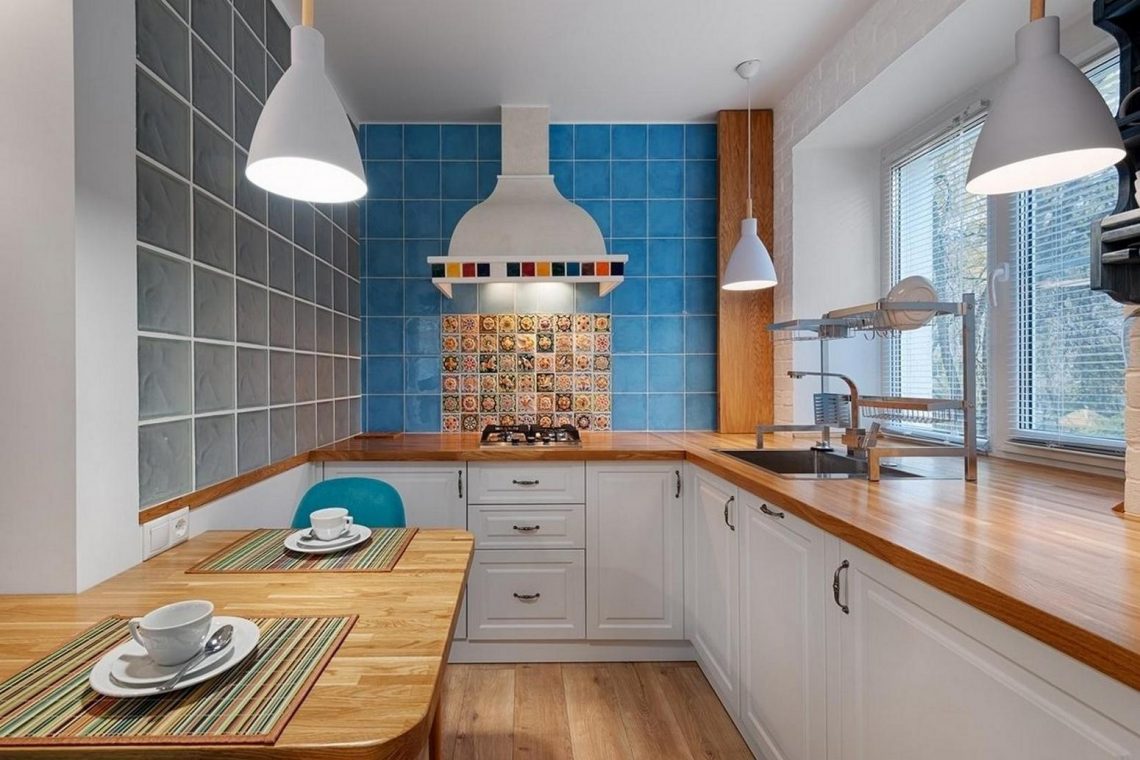 Konyhatervezés felső falra szerelt konyhaszekrények nélkül - modern, tágasabb, szellősebb konyha design