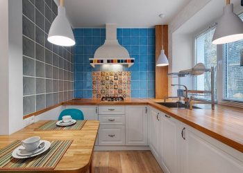 Konyhatervezés felső falra szerelt konyhaszekrények nélkül - modern, tágasabb, szellősebb konyha design