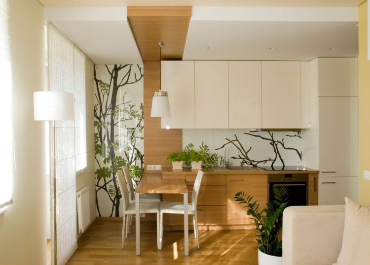 Egyszerű, szolid, természetes - szép kis 37m2-es lakás térnövelő lakberendezési megoldásokkal