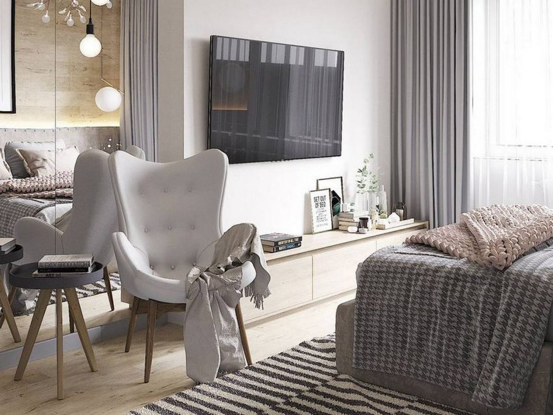 Pasztell zöldek, lágy, elegáns szürke és rózsaszín 82m2-en