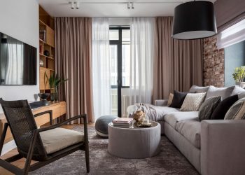 Férfi 72m2-es lakása - világos, kényelmes, modern otthon természetes anyagokkal, fő és vendég fürdőszobával