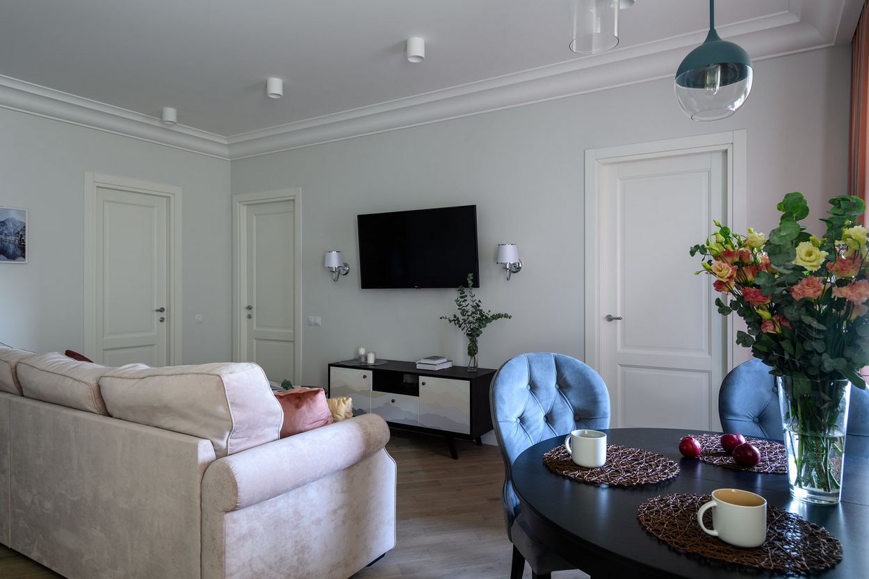 Remek színek, otthonos, elegáns berendezés 66m2-en - új ingatlan üres, falak nélküli teréből háromszobás lakás, stílusosan Remek színek, otthonos, elegáns berendezés 66m2-en - új ingatlan üres, falak nélküli teréből háromszobás lakás, stílusosan