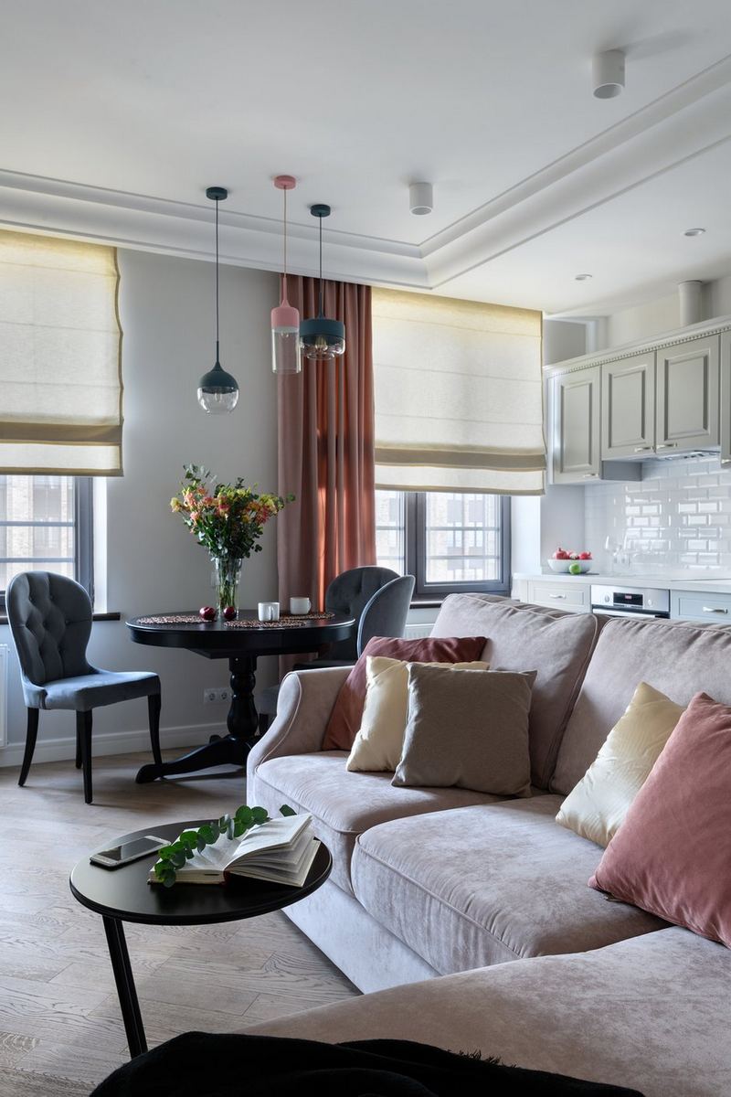 Remek színek, otthonos, elegáns berendezés 66m2-en - új ingatlan üres, falak nélküli teréből háromszobás lakás, stílusosan Remek színek, otthonos, elegáns berendezés 66m2-en - új ingatlan üres, falak nélküli teréből háromszobás lakás, stílusosan