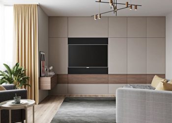 Letisztult és stílusos lakberendezés kellemes színkombinációkkal - nyugodt, de nem unalmas terek 65m2-en, modern stílusban