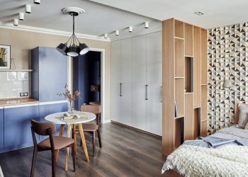 Hogyan hozzuk ki a maximumot 29m2-ből - remek példa egyszobás lakás esztétikus és praktikus berendezésére
