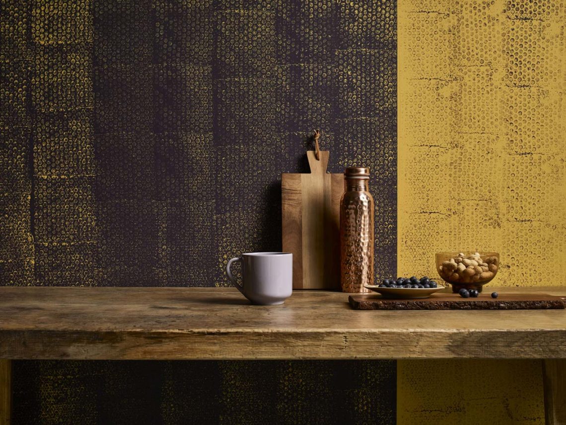 Inspiráló mély színek, egyedi struktúrák a falfelületeken és egy új innováció, a lakásfűtő falfesték a 2019/2020-as lakberendezési trendek között