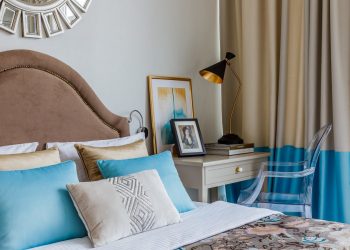 Új lakás nem szokványos, félköríves alaprajzzal, harmonikus és funkcionális lakberendezés 76m2-en két hálószobával