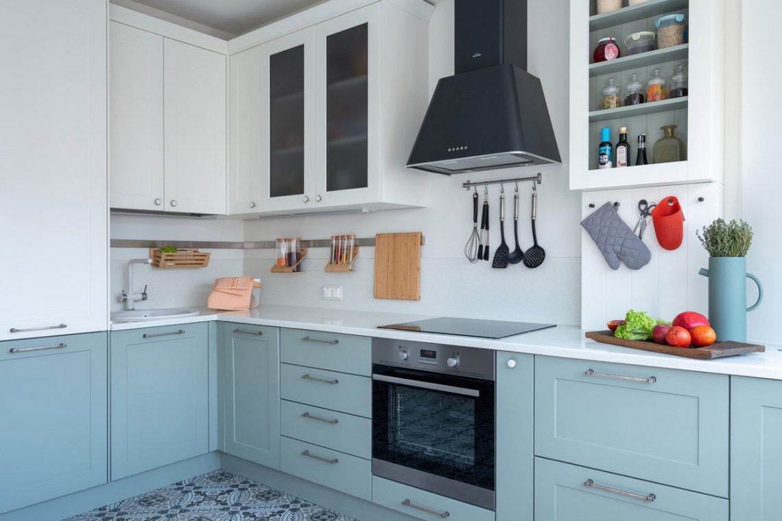 Baba érkezéséhez igazított új elosztás és berendezés 68m2-en, fiatal pár kétszobás lakásában