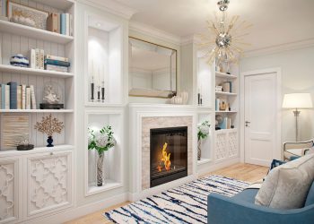 Keskeny szobák fiatal lány 66m2-es lakásában - pasztellszínek, olíva és kék árnyalatok, praktikus elrendezés