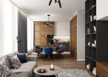 nappali - modern és praktikus lakberendezés 90m2-en, fiatal család háromszobás otthona