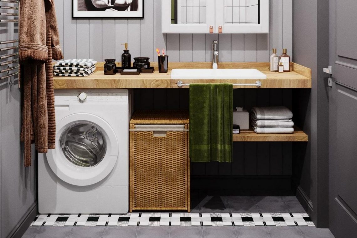 Érdekes és kényelmes berendezést kért a férfi tulajdonos 48m2-es lakásába, élhető és stílusos terekkel