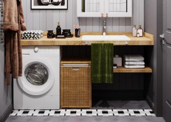 Érdekes és kényelmes berendezést kért a férfi tulajdonos 48m2-es lakásába, élhető és stílusos terekkel