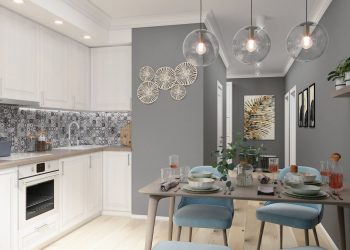 konyha - Időtálló lakberendezés egyszerűen és ízlésesen 59m2-es lakótelepi lakásban