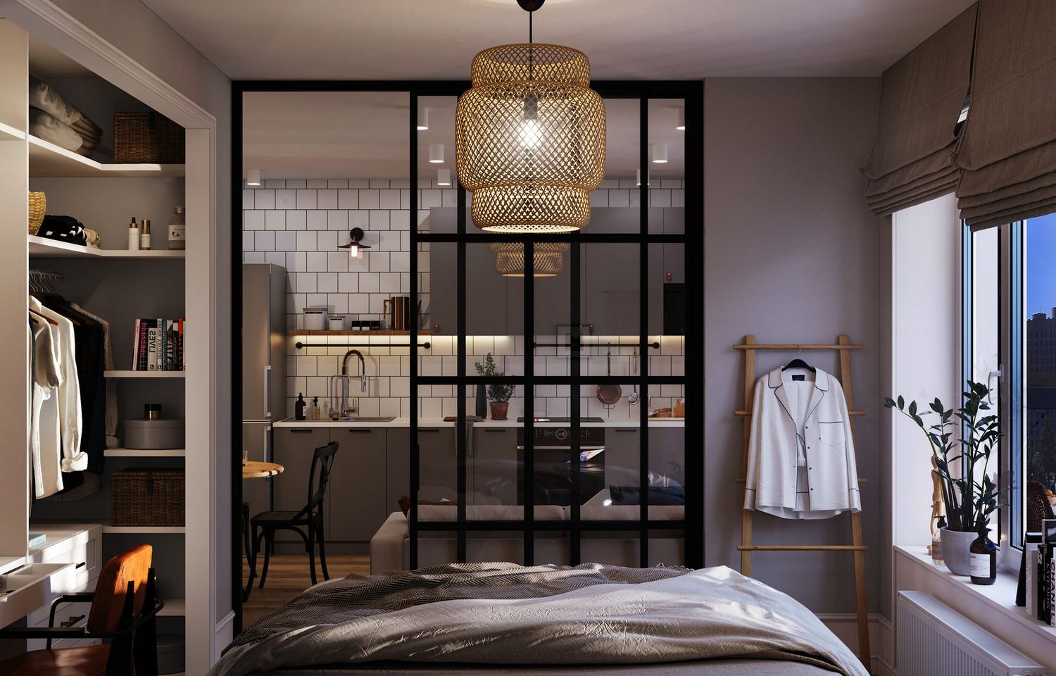 Fiatal lány letisztult skandináv stílusban berendezett, tágasra és világosra hangolt 45m2-es lakása Fiatal lány letisztult skandináv stílusban berendezett, tágasra és világosra hangolt 45m2-es lakása