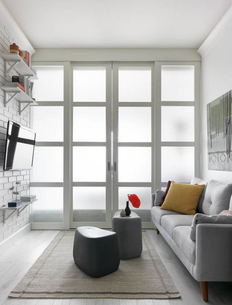 nappali - Egyszobásból háromszobás otthon - három külön szoba kellett a fiatal család 43m2-es lakásában