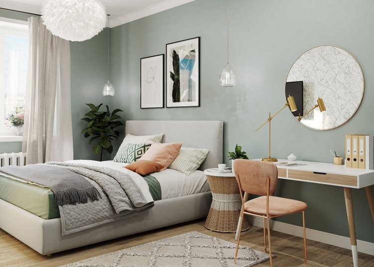 Fiatal lány 39m2-es lakásának felújítása kis költségvetéssel tervezve, harmonikus semleges színvilág