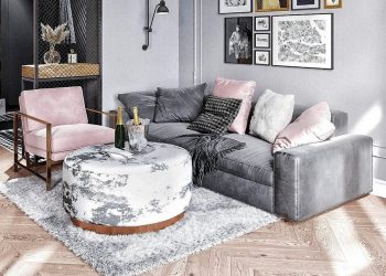 Kontrasztokra építő lakberendezés 66m2-en, fiatal nő lakása klasszikus és indusztriális elemekkel