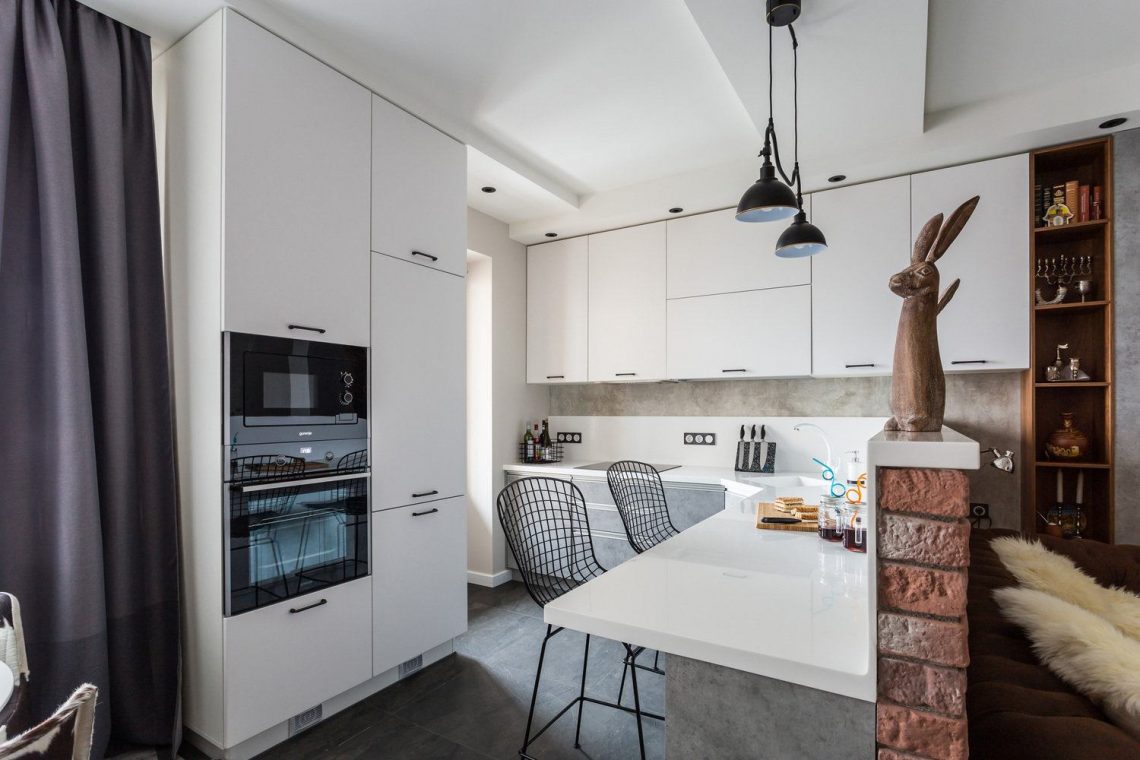 Anya és lánya, egy csau-csau és egy cica 80m2-en, háromszobás otthon karakteres, loft stílusú elemekkel