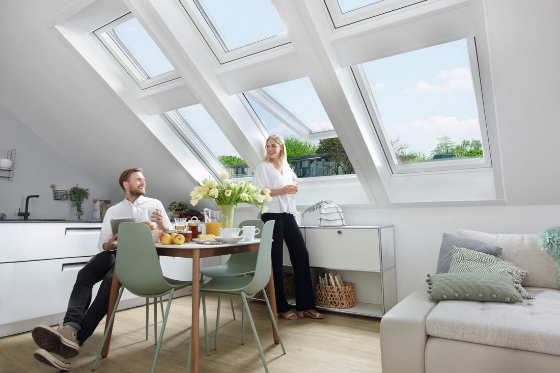 Okos tetőablak: együtt a kényelem és a funkció