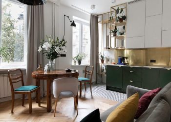 Divatos és modern, egy kis nosztalgia, sok növény fiatal pár 50m2-es otthonának berendezésében