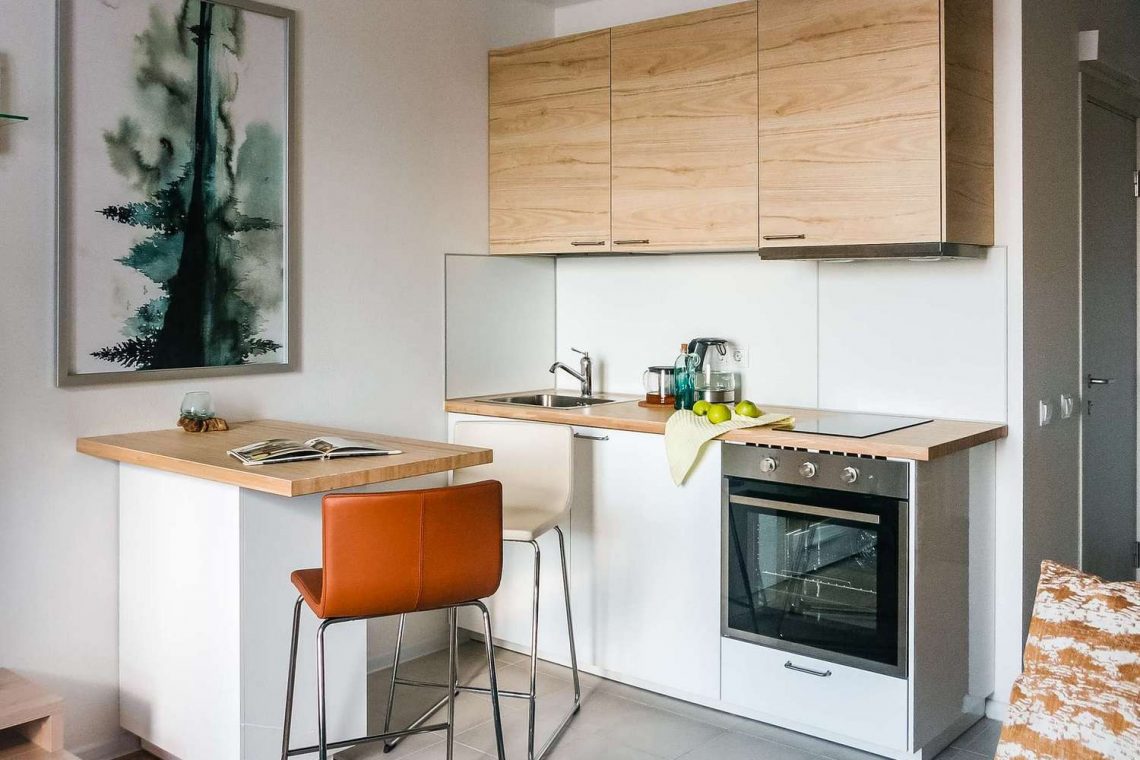 Kis lakás egy fiatalnak kevés pénzből jól berendezve - 21m2-en szinte minden az IKEA-ból