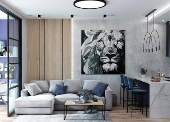 Nyugodt színek szép párosítása, optimális elrendezés, szuper konyha 52m2-en, minden ami egy fiatal párnak kell