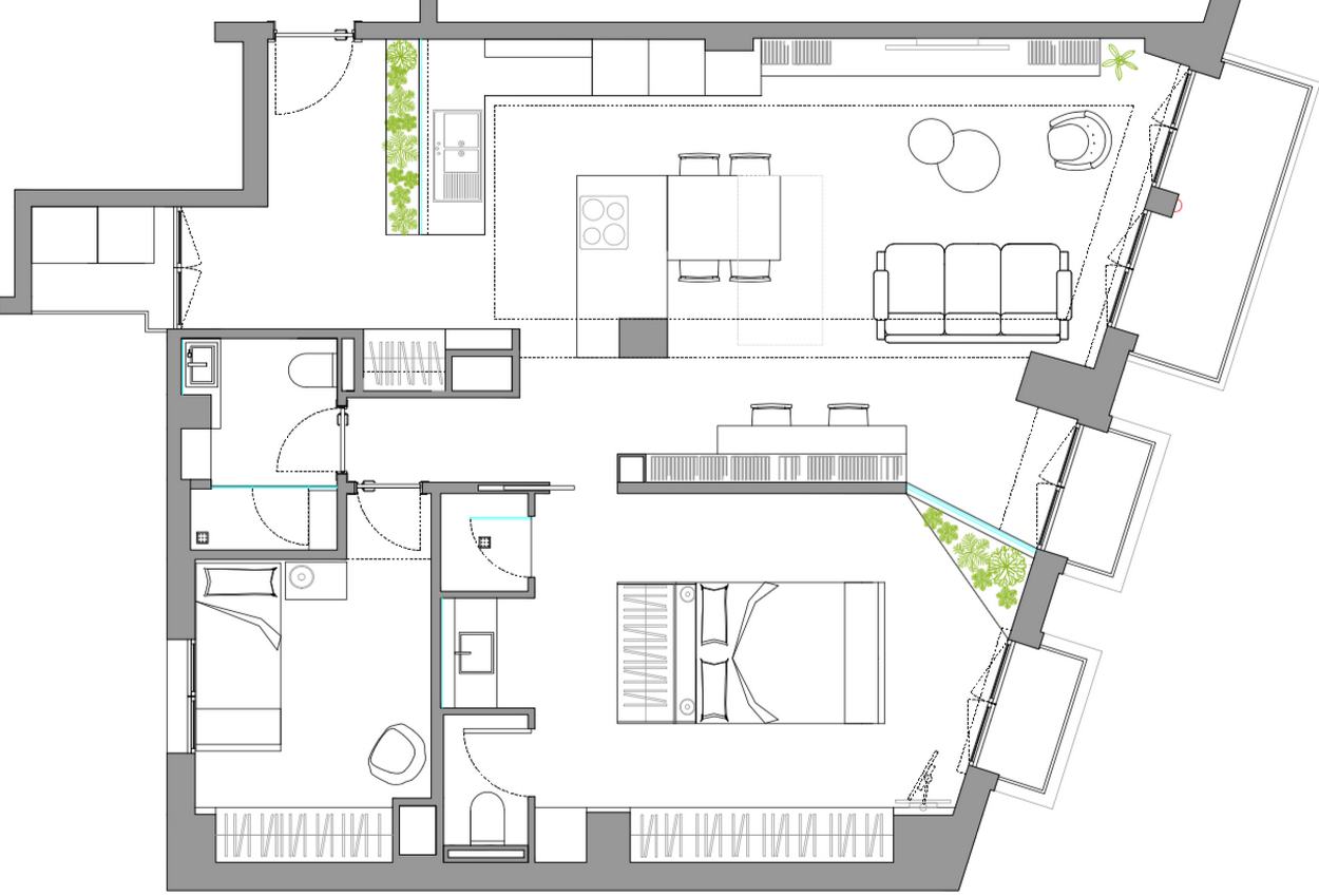Tökéletes, modern térszervezés 83m2-en, stílusos, praktikus otthon